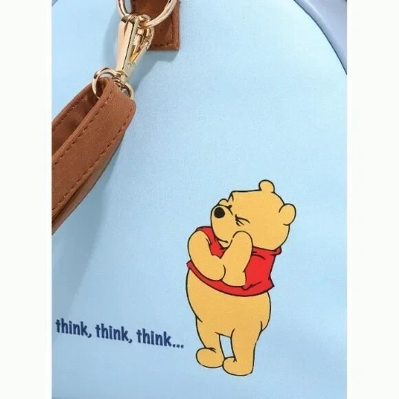 Danielle Nicole Disney Winnie the Pooh Cuckoo Clock Convertible Mini Backpack - Picture 5 of 6